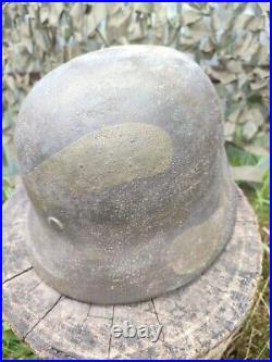German Helmet Original WW2 WWII steel hemet german army 55