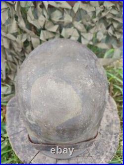 German Helmet Original WW2 WWII steel hemet german army 55