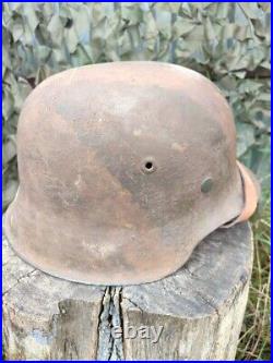 German Helmet Original WW2 WWII steel hemet german army 6