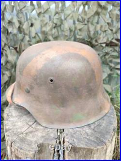 German Helmet Original WW2 WWII steel hemet german army 6