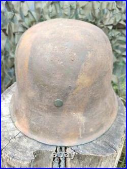 German Helmet Original WW2 WWII steel hemet german army 6