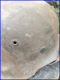 German Helmet Original WW2 WWII steel hemet german army 6