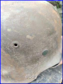 German Helmet Original WW2 WWII steel hemet german army 6