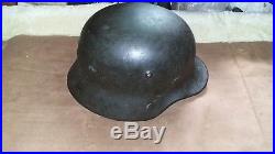 German Helmet Size 64 Ww2 Stahlhelm Wehrmacht Luftwaffe