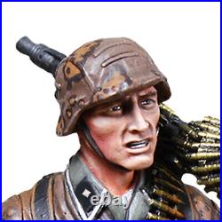 German Helmet Wwii German Soldier Cs16004 Mini Statue