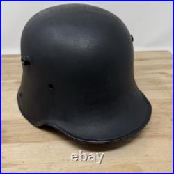 German Late WWI WWII Transitional Stahhelm Helmet M16 E. T. 66 No Liner German Late WWI WWII Transitional Stahhelm Helmet M16 E. T. 66 No Liner