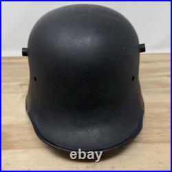 German Late WWI WWII Transitional Stahhelm Helmet M16 E. T. 66 No Liner German Late WWI WWII Transitional Stahhelm Helmet M16 E. T. 66 No Liner