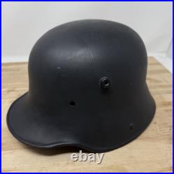 German Late WWI WWII Transitional Stahhelm Helmet M16 E. T. 66 No Liner German Late WWI WWII Transitional Stahhelm Helmet M16 E. T. 66 No Liner