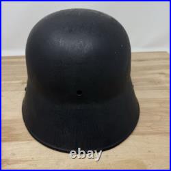 German Late WWI WWII Transitional Stahhelm Helmet M16 E. T. 66 No Liner German Late WWI WWII Transitional Stahhelm Helmet M16 E. T. 66 No Liner