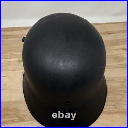 German Late WWI WWII Transitional Stahhelm Helmet M16 E. T. 66 No Liner German Late WWI WWII Transitional Stahhelm Helmet M16 E. T. 66 No Liner