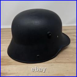 German Late WWI WWII Transitional Stahhelm Helmet M16 E. T. 66 No Liner German Late WWI WWII Transitional Stahhelm Helmet M16 E. T. 66 No Liner