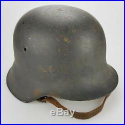 German Luftwaffe M42 helmet All original