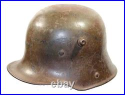 German M16 Camo Helmet WW1