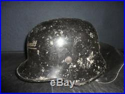 German M34 Helmet from the Messerschmitt factory WW2 WWII