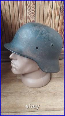 German M35 Steel Helmet WWII Wehrmacht Original Collectible Size 64