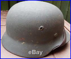 German M35 steel combat helmet factory issued to M40 specs very Rare