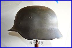 German M40 Helmet, Camouflage, Original, withLiner