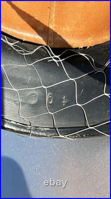 German M52 Steel Helmet Shell Black. Size 64 Linnemann & Schnetzer