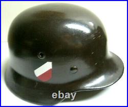 German ORIGINAL Helmet M40, maker mark 261, ww2, size 57-60 (7 1/8-7 1/2)
