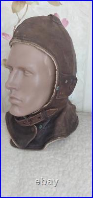 German Original. Flight helmet. WWII WW2