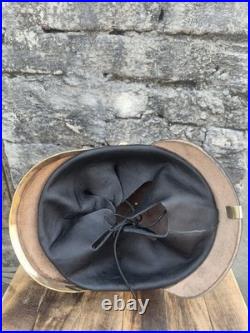 German Pickelhaube Helmet Imperial Prussian Helmet Spiked Leather helmet