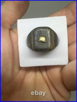 German Ring 1940 ww2 WWII Helmet Stahlhelm Soldier's 1939 Jewelry Germany