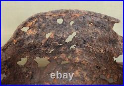 German-Russian WW2/WWII Relic M40 Helmet (Hard Battle Damages) Original