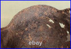 German-Russian WW2/WWII Relic M40 Helmet (Hard Battle Damages) Original