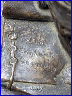 German Skull And Helmet 1914 Invasion WWI WWII Bronze Sculpture Belgium