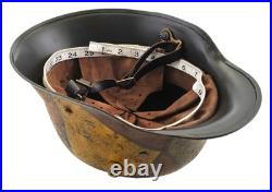 German WW1 M1916 Stahlhelm Helmet with Hand Aged Camouflage