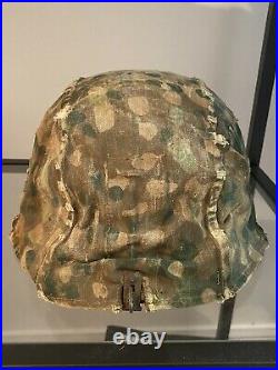 German WW2 Helmet Camouflage Cover Reversible Camo Helmet Cover