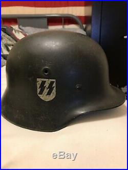 German WW2 Helmet SS