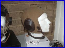 German WW2 Luffwaffe Summer Pilots/Aircrew Helmet