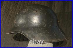 German WW2 Luftshutz Helmet