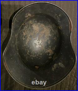German WW2 Luftshutz Helmet