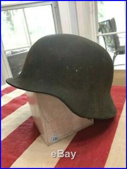 German WW2 WWII Helmet, Fully intact, No Reserve, World War 2