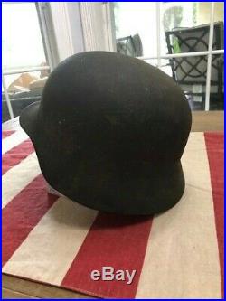 German WW2 WWII Helmet, Fully intact, No Reserve, World War 2
