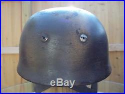 German WW2 WWII M38 Camo Fallschirmjager Stahlhelm Helmet Big size CKL71