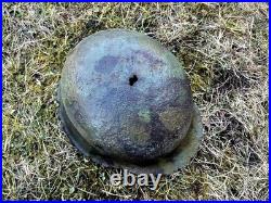 German WW2 helmet M42 war relic Stahlhelm 1942 Wehrmacht WH Elite Luftwaffe LW
