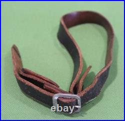 German WWII Army / Luftwaffe Military Combat Helmet Leather Chin Strap