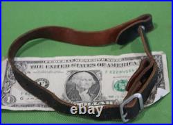 German WWII Army / Luftwaffe Military Combat Helmet Leather Chin Strap