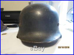 German WWII Luftwaffe SD Helmet all Original M40 75% of Eagle