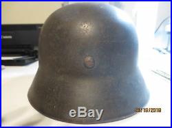 German WWII Luftwaffe SD Helmet all Original M40 75% of Eagle