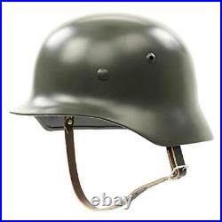 German WWII M35 Steel Helmet- Stahlhelm 35 WW2 M1935- Extra Large Shell Size