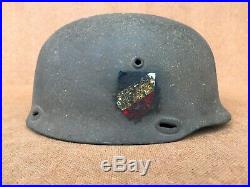 German WWII M36 Paratrooper Helmet. BIG SIZE