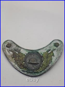 German WWII ortsgruppe steel helmet Gorget