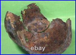 German World War II Army M-35 Combat Helmet Shell from Stalingrad Relic