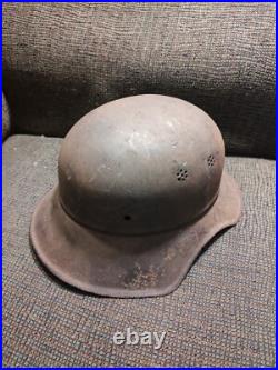 German World War II Military Steel Helmet Kopfweite 57 Hochstoreis Rm 8