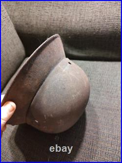 German World War II Military Steel Helmet Kopfweite 57 Hochstoreis Rm 8