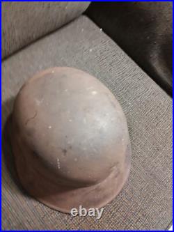 German World War II Military Steel Helmet Kopfweite 57 Hochstoreis Rm 8